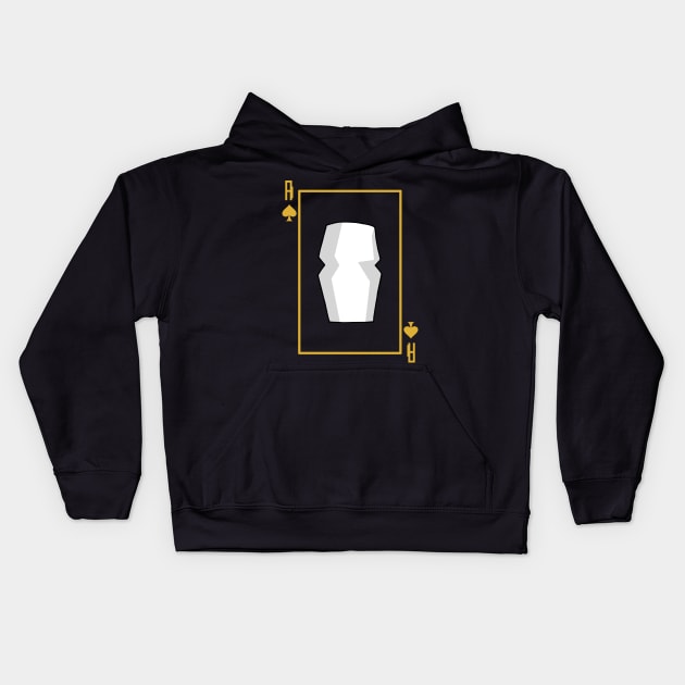 Ace Card Kids Hoodie by ZPat Designs